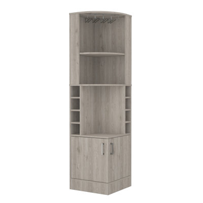 Armoire de bar 8 tablettes à 8 bouteilles