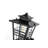 Lafayette 7 Inch Outdoor Wall Sconce in Black