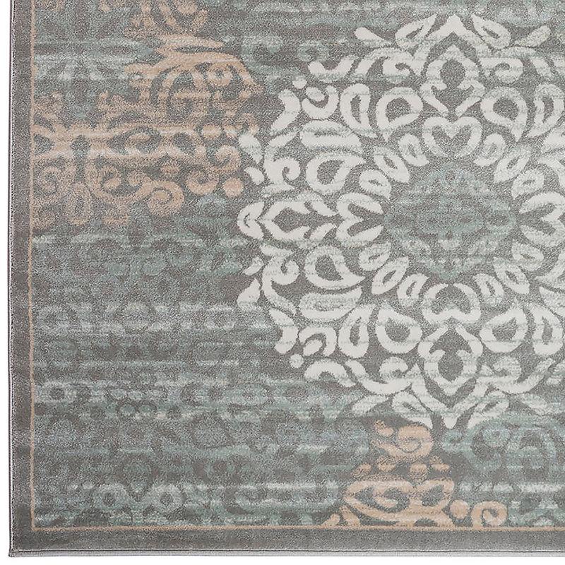  Tapis gris Ackermanville, Tapis de couloir : 2 pi 2 po x 7 pi 7 po
