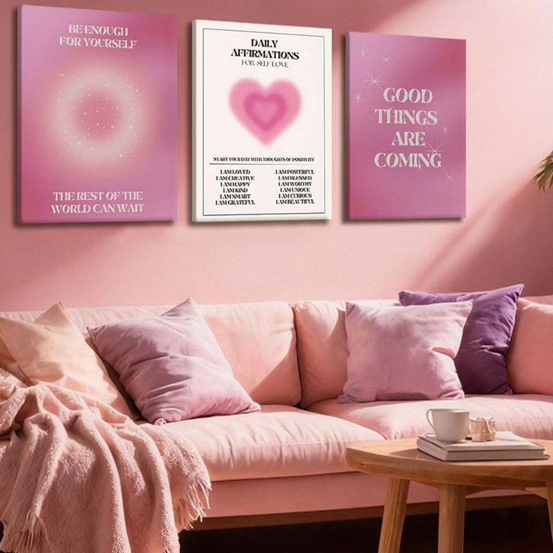 3 Piece Wrapped Canvas Print, 60 cm H x 120 cm W