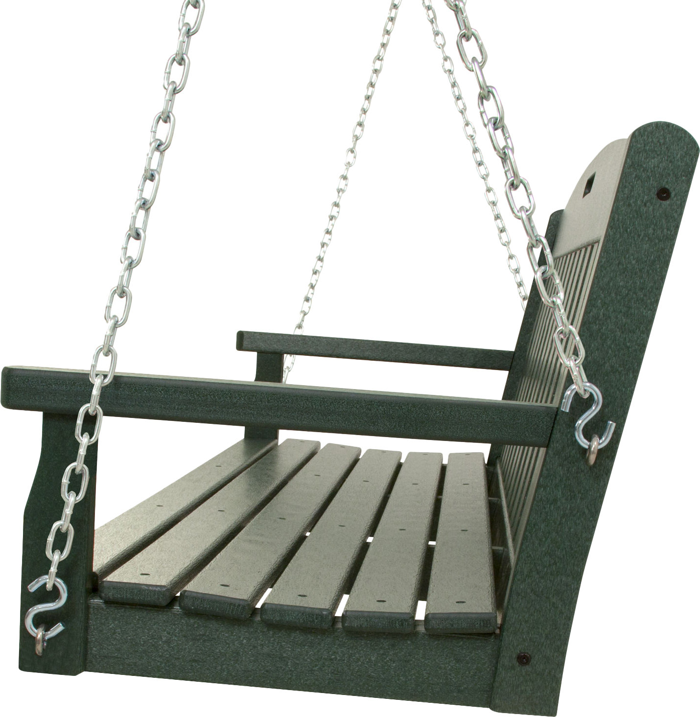 POLYWOOD® Yacht Club Swing, Rainforest Canopy