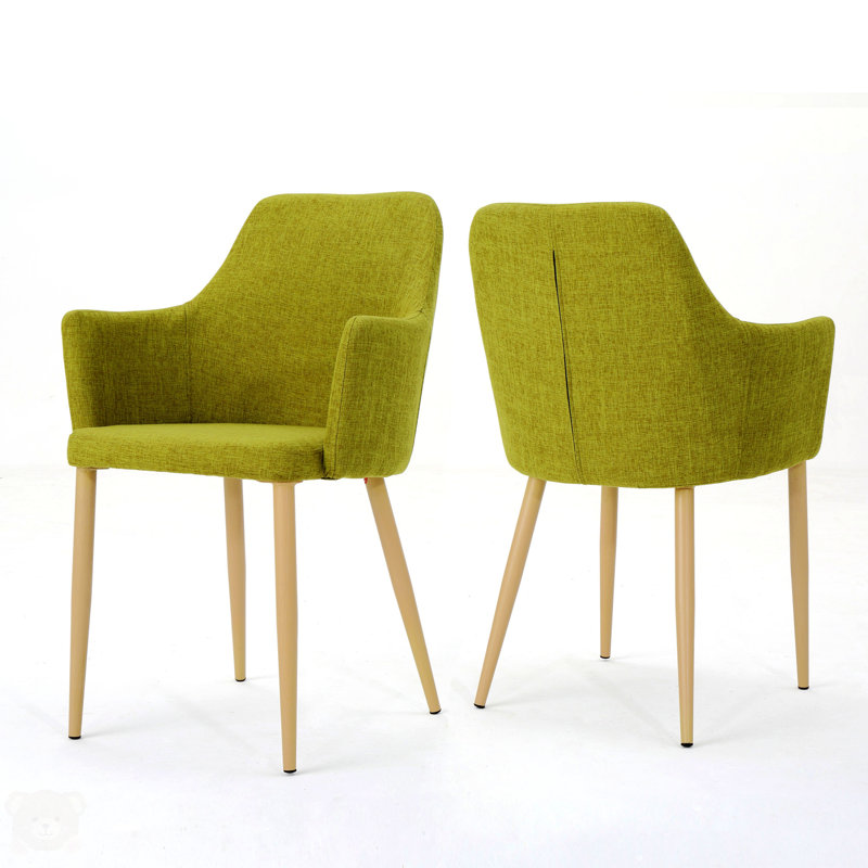 Chaise rembourrée Joshua, Vert