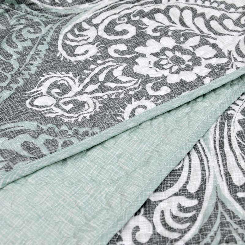 Ensemble de courtepointes en microfibre 5 pièces Kingston, Très grand