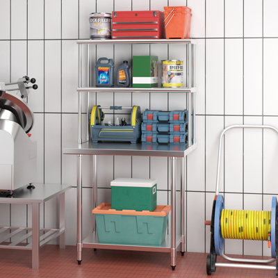 Stainless Steel Shelving Unit