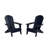 Arrlo Foldable Outdoor Adirondack Set-88382317