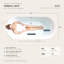 Baignoire de trempage autoportante en acrylique 67 po. X 31 po. Athena-88359922