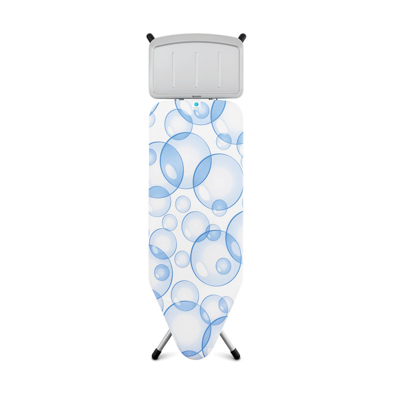 Brabantia Size C Perfect Flow Ironing Board with Solid Steam Unit Holder