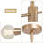 Adalgiso 8 - Light Dimmable Chandelier