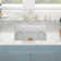 30" L x 18" W Rectangular White Ceramic Single Basin Undermount/Drop-In Kitchen Sink with Sink Grid