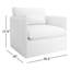 Fauteuil club Neptune Valliere