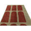 Vintage Turkish Rug, Beige With Warm Red Architectural Patterns - Rug & Kilim