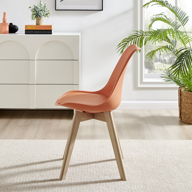2 - Person Dining Set, Orange, Black