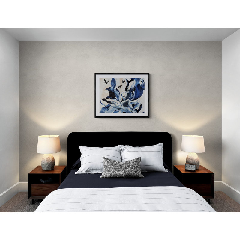 The Long Voyage Print by Novi Lim, Black Framed Paper, 25.2" H x 31.2" W