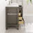 Lark Manor™ Ethyn 36"W X 18"D Dark Grey Bathroom Vanity With White Carrara Quartz Countertop And Undermount Porcelain Sink