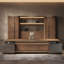 Bureau de direction moderne haut de gamme 98,23 po avec armoires doubles-1911419851