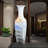 70.87"Jingdezhen ceramic large vase with hand-painted "Good Fortune Abounds" decorative item-1589078029