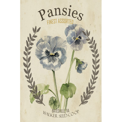 " Vintage Seed Packets III " by Studio W