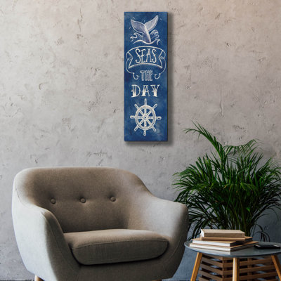 «Seas The Day» par Mary Urban, art mural sur toile