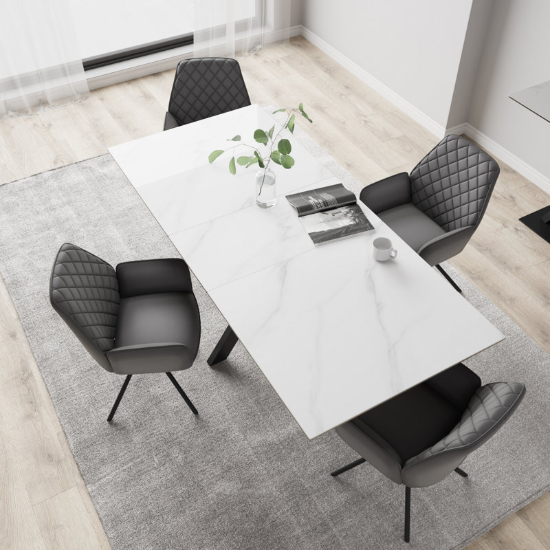 4 - Person Dining Set, Grey