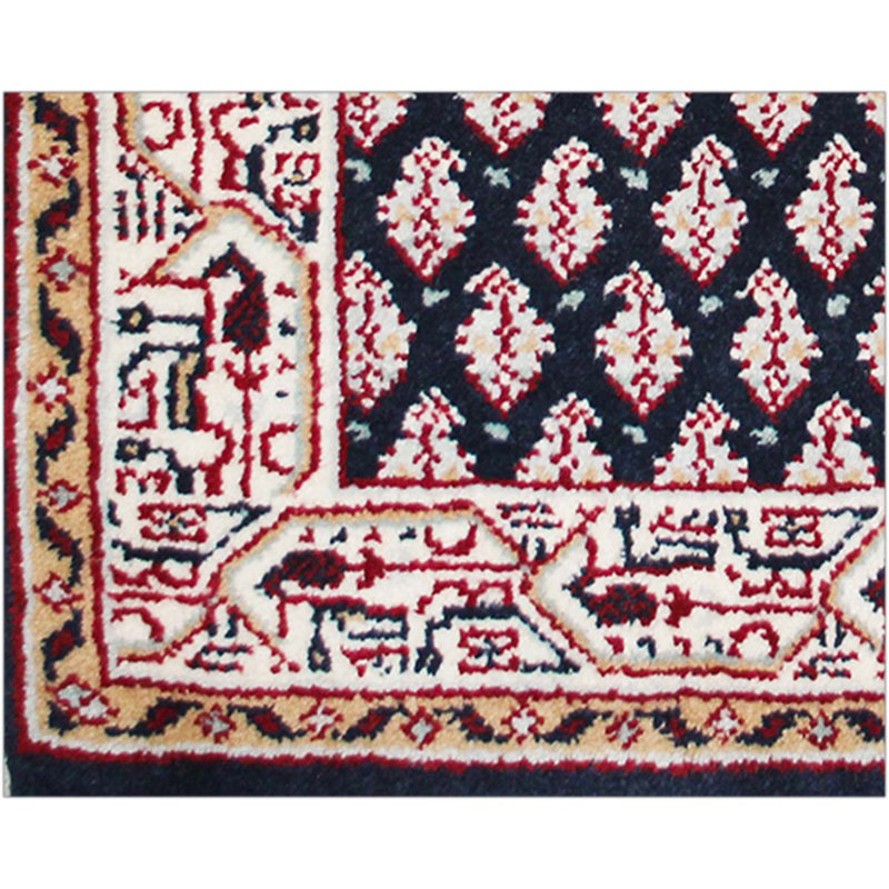 Hand Woven Wool Area Rug, Runner 2'6" x 8'