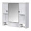 Armoire de salle de bain murale moderne, armoire de salle de bain avec miroir, armoire à pharmacie, armoire de salon-801261372