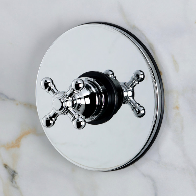 Kingston Brass Metropolitan Single-Handle Pressure Balanced Shower Faucet, Polished Chrome