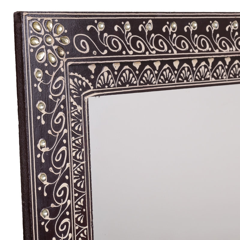 Frankenmuth Wood Flat Wall Mirror