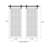 Sturdy Double Barn Door with Quadro 4088 White Silk with Frosted Glass 13FT Rail Hangers Heavy Set Solid Panel Interior Doors-60" x 80" (2* 30x80)-Black Rail-Frosted Glass-50038648