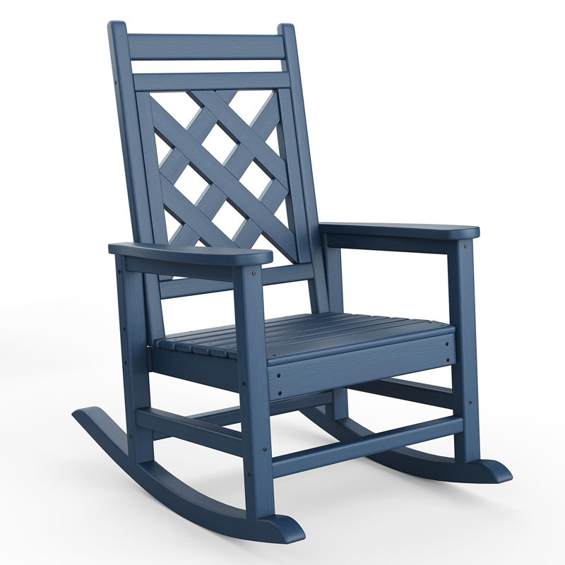 Rocking Chair, Blue