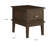 Minal End Table With 1 Drawer, Brown Cherry Birch Wood 24 Inch