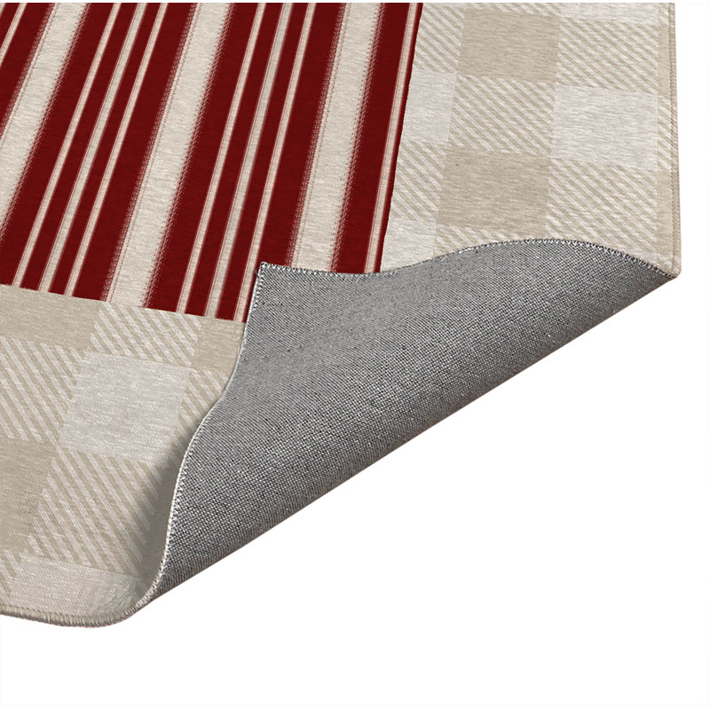 Tapis de cuisine Star, Rectangulaire 2 pi x 3 pi, Neutre / Beige