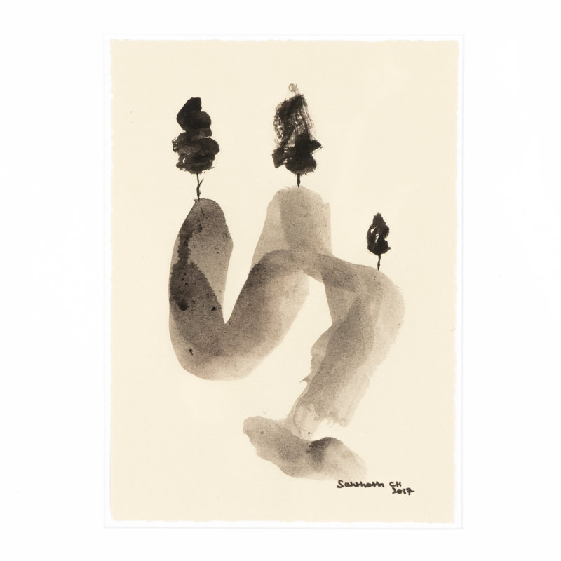 Trio Painting by Santhosh CH
