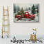 Arbre de Noël, art mural sur toile-228883725