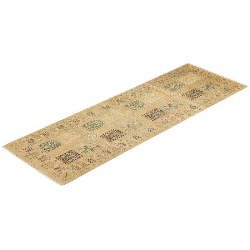 Classic One-of-a-Kind 3' 0" X 8' 10" Hand Knotted Area Rug
