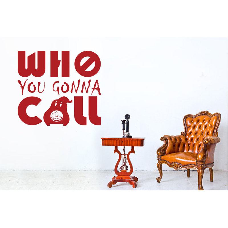 Wall Decal, Dark Red, Large
