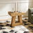 Rectangular Wooden Side Table 