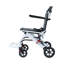 Fauteuil roulant pliant léger pour transport en commun pliable pour adultes Fauteuil roulant de conception ergonomique avec sangle de sécurité réglable
