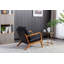 Faux Leather Armchair