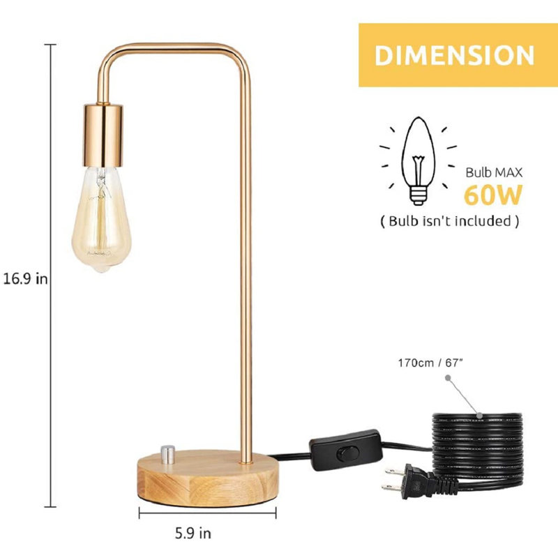 Ensemble de lampe de table 16,9 po Markert