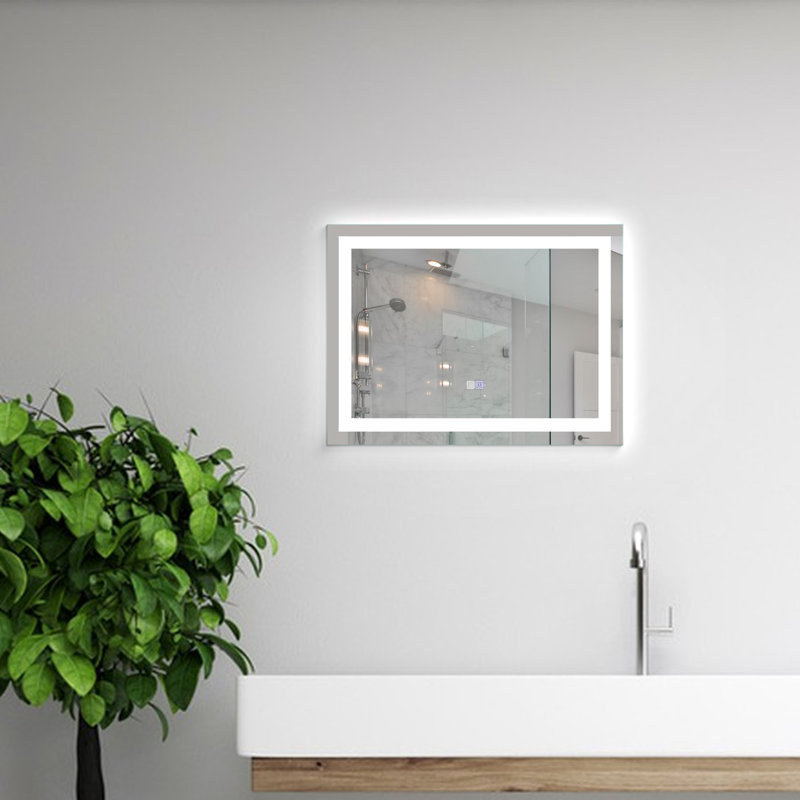 Miroir de salle de bain Cloyde, 35,83 po x 24,02 po