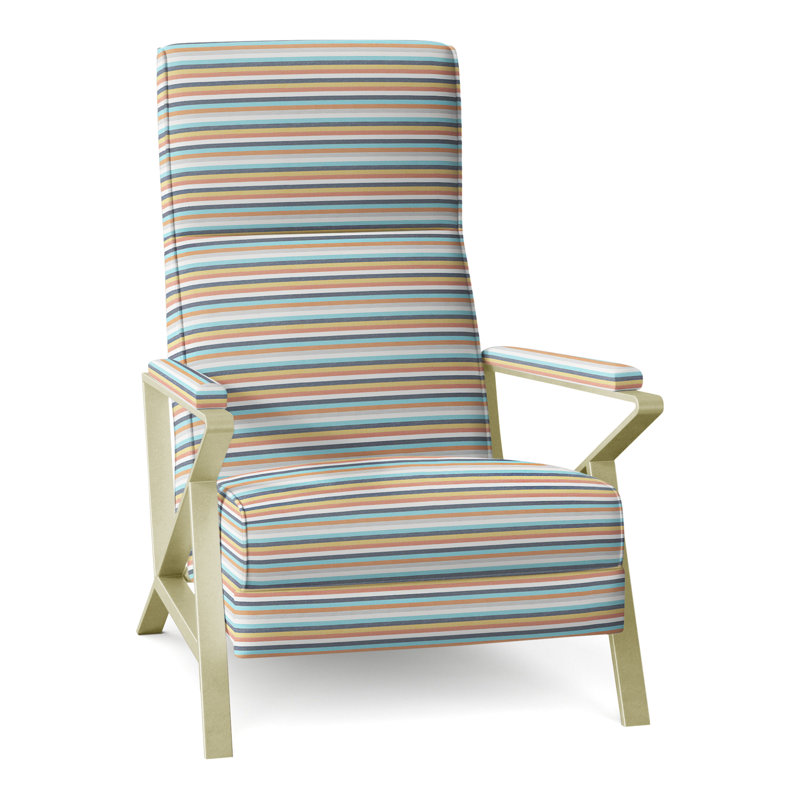 Infinity 28.25" Wide Manual Standard Recliner, Brushed Brass, Perigold Surround Sunrise