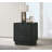 2-drawer Nightstand Bedside Table, Black