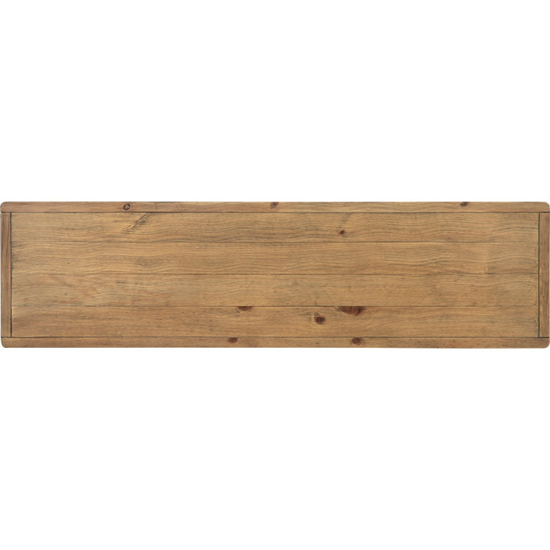 Monterey 60'' W Solid Wood Console Table, Aged Brown
