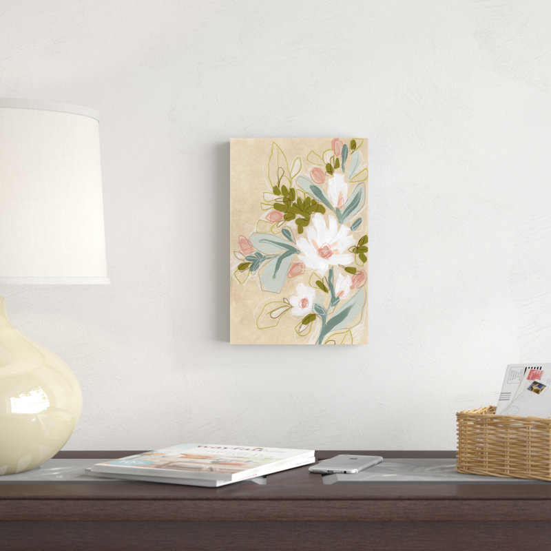Spring II by June Erica Vess Wrapped Canvas Painting Print, 12" H x 8" W