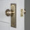 Nostalgic Warehouse Neoclassical Plate Privacy (Bed & Bath) with Neoclassical Knob