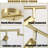 46.5'' 6 -Light Swing Arm Track Track Kit with Adjustable Head