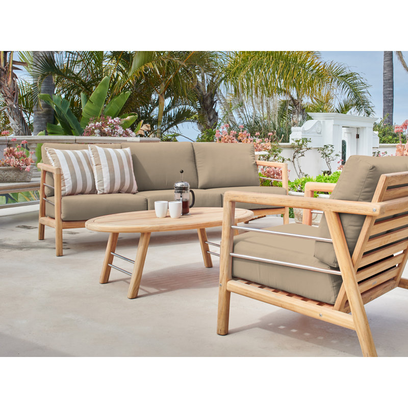 Aalto Teak Outdoor Coffee Table