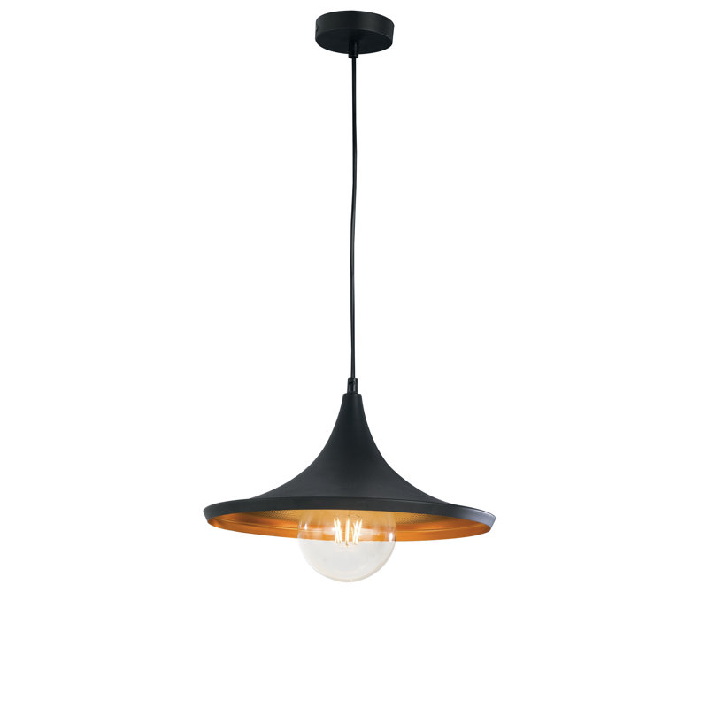 Gilbreath 1 - Light Black Single Pendant