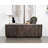 Grey 3-door Marble Top Sideboard Buffet