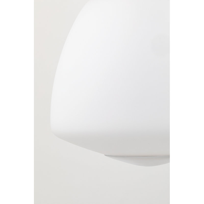 Luminaire suspendu simple à 1 lumière Darby, Bronze vieilli, H 11 po x l 8 po x P 8 po